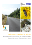 Apercu de la ressource Pollinisateurs des Pays de la Loire - Amélioration des connaissances des abeilles sauvages des bords de routes, phase test
