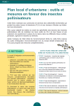 Apercu de la ressource FICHE 7 ERC-Pollinisateurs – Plan local d’urbanisme : outils et mesures en faveur des insectes pollinisateurs