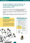 Apercu de la ressource Guide d’utilisation de l’Indicateur de fonctionnalité potentielle pour les pollinisateurs (IFP)