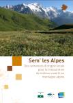 Apercu de la ressource Sem’ les Alpes - Des semences d’origine locale pour la restauration de milieux ouverts en montagne alpine